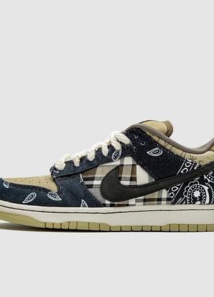 Кроссовки, кеды nike sb dunk low travis scott