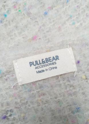 Теплий шарф-плед pull&bear 3