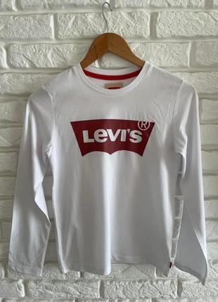 Легкий дитячий лонгслів levis