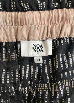 Штаны летние стильные модные дорогой бренд noa noa размер 38 или м10 фото