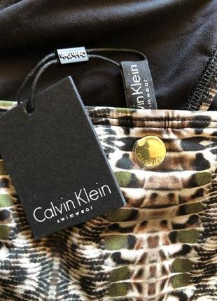 Монокіні calvin klein анималистичный, animal тваринний принт, цілісний злитий10 фото