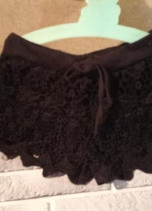 Шортики мереживні