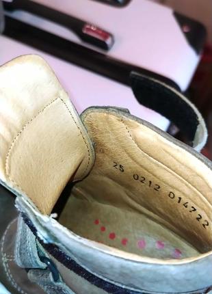 Кожаные ботиночки с супинатором brakkies (бракиз)4 фото