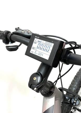 Електровелосипед гірський cubic-bike konar 29" сірий алюмінієвий 500 w 48 v 13ah lg2 фото