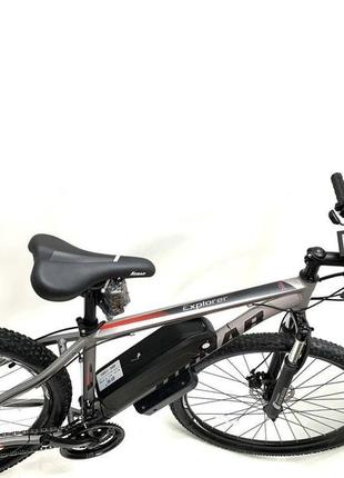 Електровелосипед гірський cubic-bike konar 29" сірий алюмінієвий 500 w 48 v 13ah lg5 фото