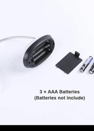 Настольная лампа на батарейках3 фото