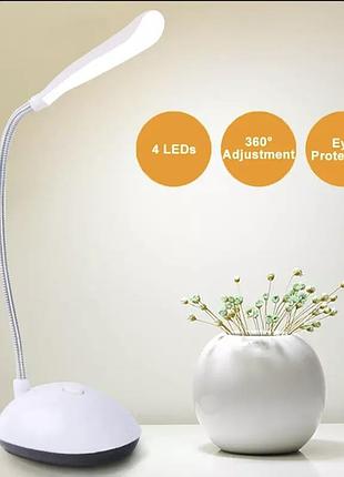 Настольная лампа на батарейках2 фото