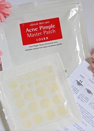 Противовоспалительные патчи от акне cosrx acne pimple master patch 3