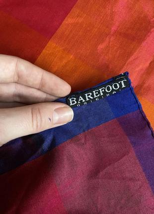Шовкова хустка barefoot ручної роботи5 фото