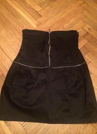 Юбка с завышенной талией