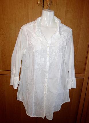 Рубашка тоненькая котон