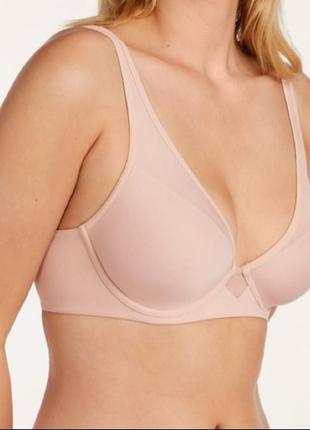 Бюстгальтер 24/7 cotton plunge bra thirdlove