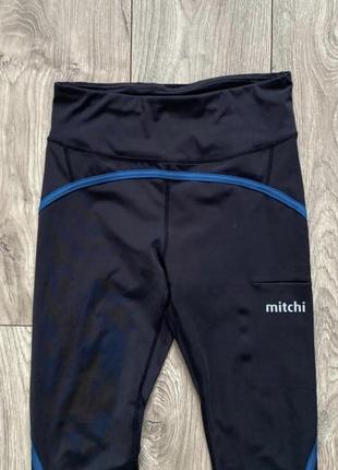 Спортивные лосины mitchi sportswear gym running m тайтсы3 фото