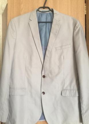 Пиджак из натуральной ткани