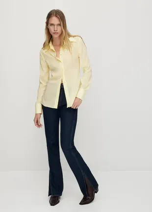 Невероятная шелковая блуза massimo dutti