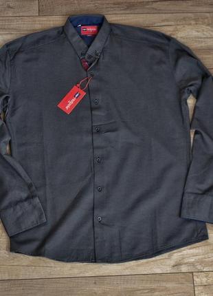 Распродажа, новая мужская рубашка red polo на длинный рукав, турецкая, качественная1 фото