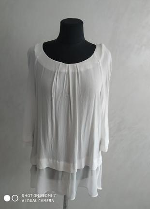 Белая блузка блузка