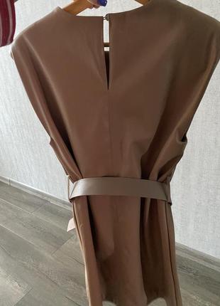 Плаття еко-шкіра 2