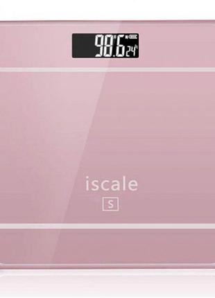 Весы напольные электронные iscale 2017d 180кг (0,1кг), с температурой.