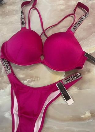 Купальник victoria’s secret со стразами с каменными излучителем сикрет vs виктория сикрет