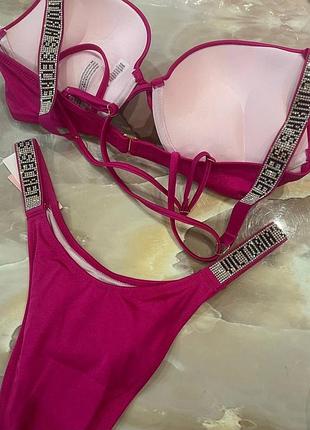 Купальник victoria’s secret со стразами с каменными излучителем сикрет vs виктория сикрет