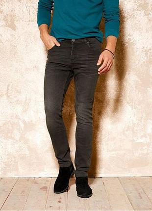 Джинсы мужские slim fit livergy s 46, m 48 германия темно-серый1 фото