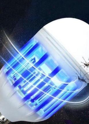 Светодиодная лампа приманка для насекомых zapp light, электрическая ловушка для насекомых, противомоскитная лампа от комаров5 фото