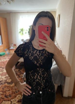 Прозора блуза/футболка