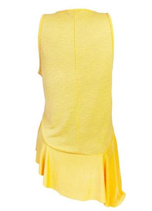 Женская блуза с баской s 42 желтый zara2 фото