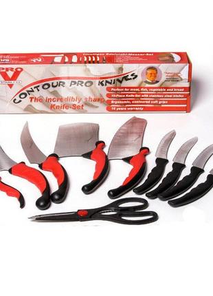 Набор кухонных ножей contour pro knives 13 предметов1 фото