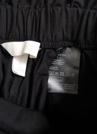 Брюки штаны мом из натуральной вискозы h&m6 фото