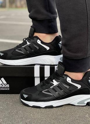 Мужские черно-белые кроссовки на весну adidas 🆕 кроссовки адидас5 фото
