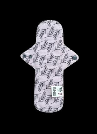 Прокладка для менструации макси 5 капель (фланель), листочки акации