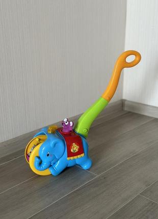 Іграшка-каталка kiddieland слон-циркач