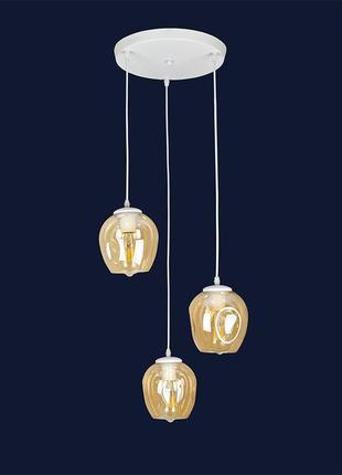 Люстра в стиле лофт 756pr0231f-3 wh+br (300)