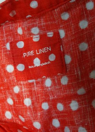 Блуза льон pure line4 фото