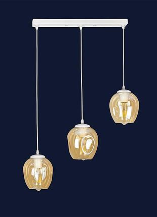 Люстра в стилі лофт 756pr0231f-3 wh+br (500)