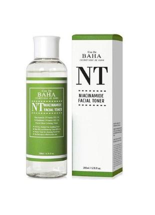 Тонер для проблемної шкіри з ніацинамідом cos de baha nt niacinamide toner