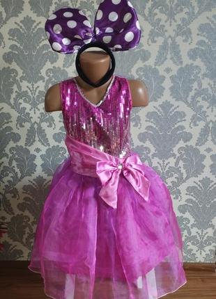 Карнавальний костюм плаття барбі лялька лол1 фото