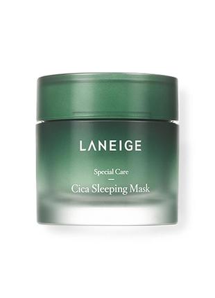 Нічна маска для проблемної шкіри обличчя laneige cica sleeping mask 60ml1 фото