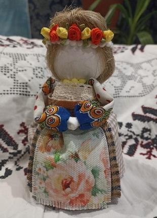 Кукла мотанка, кукла мотанкарядка-15/16 см