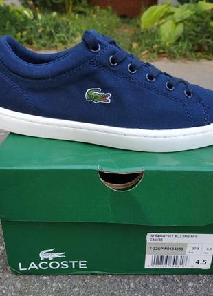 Новые летние мокасины lacoste straightset2 фото