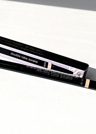 Tarte cosmetics double take awake micro liquid liner & brightener двухсторонняя подводка для глаз5 фото