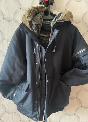 Куртка бомбер woolrich3 фото