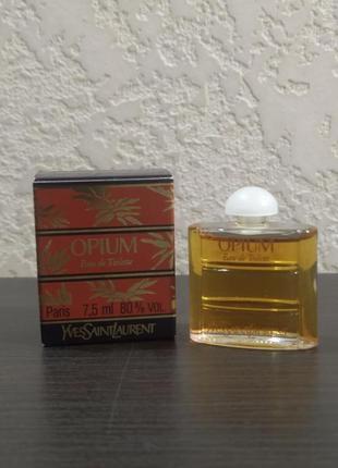 Парфюм,духи opium yves saint laurent,  (1977), оригинал, винтаж, редкость, миниатюра3 фото