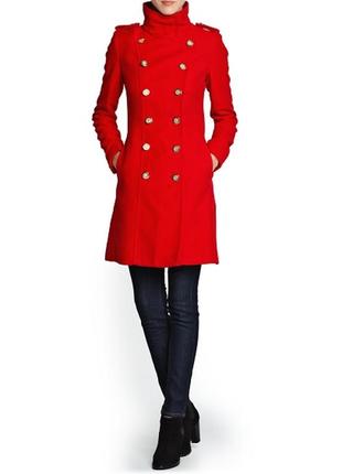 Пальто в стиле миллитари mango