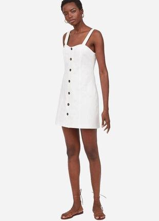 Кототкий сарафан бавовняний h&amp;m