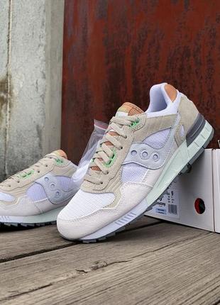 Мужские кроссовки saucony shadow 5000 70665-5s white/gray10 фото