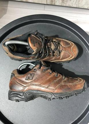 Кросівки коричневі шкіряні демісезон ню беланс new balance кроссовки кожаные коричневые демисезон