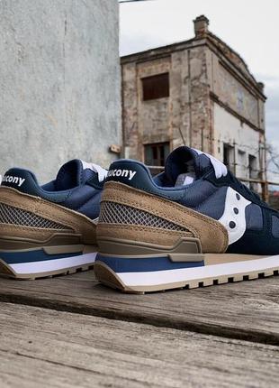 Чоловічі кросівки saucony shadow original 2108-811s navy/sand7 фото